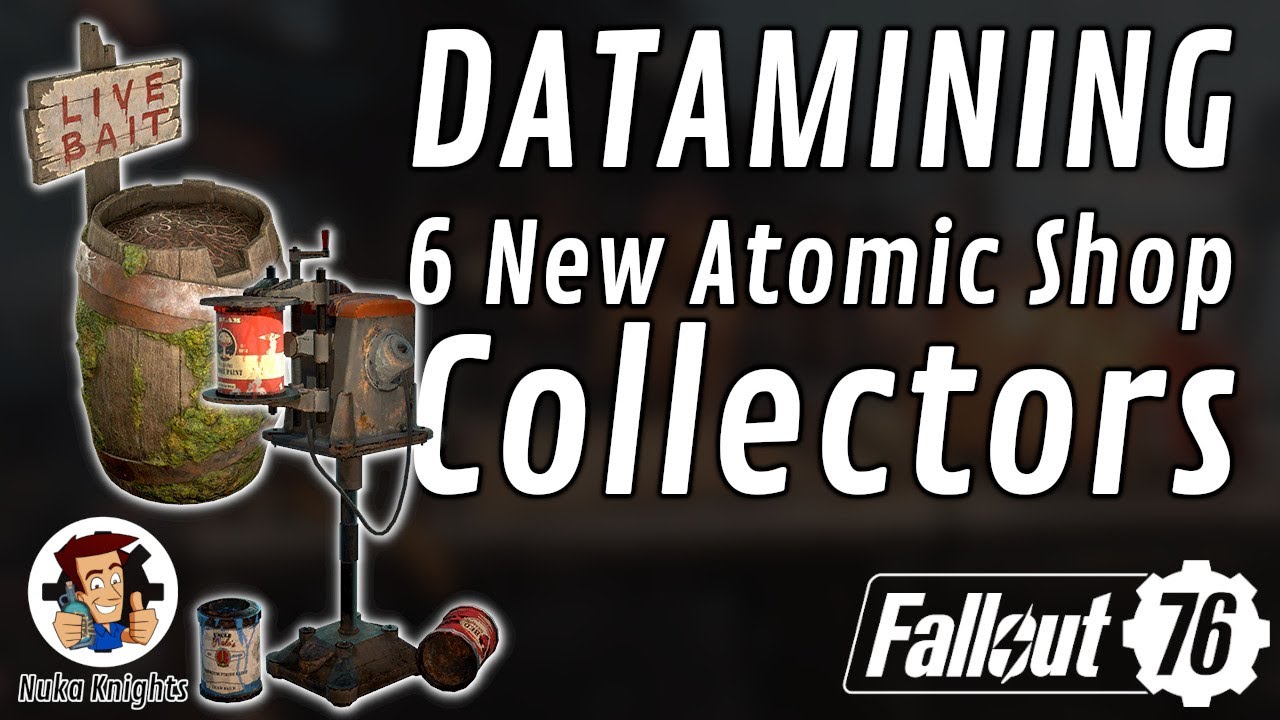 Fallout 76 PTS: Datamining 6 New Collectors (Patch 59/60) - YouTube