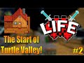 The Start of Turtle Valley! - Minecraft XLife [2]