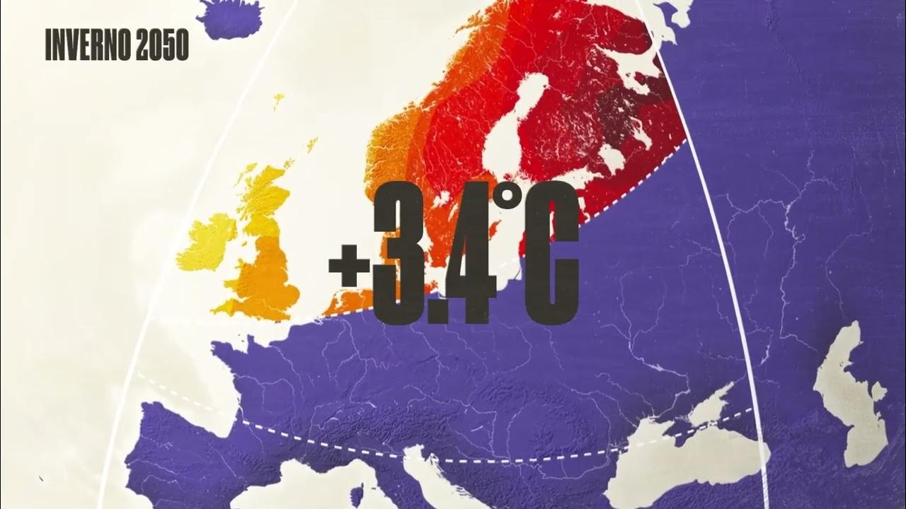 Come sarà il clima in Europa nel 2050? 