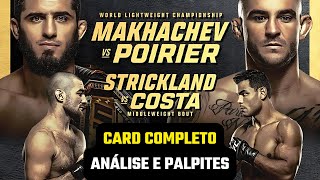 UFC 302 CARD COMPLETO - Análise e Palpites