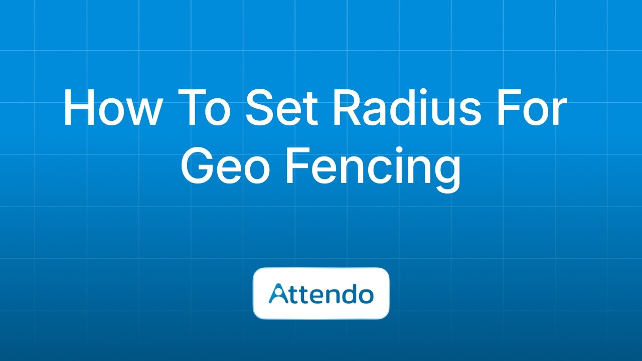 How To Set Radius For Geo Fencing | Petpooja Payroll | Petpooja - YouTube