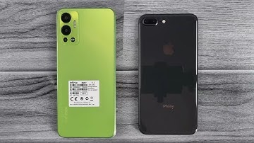 iPhone 8 Plus Vs Infinix Hot 12 - Speed Test