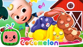 Can You Wake Up The Bunnies? | Fun Animals | Dance Party Mix | Cocomelon Nursery Rhymes & Kids Songs