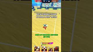 NEW SNAKE JUMP TECH IN VOLLEYBALL LEGENDS #viral #haikyuulegends #volleyballlegends #roblox #gaming