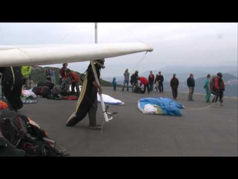 Hang gliding take-off accident HaAri Mt. 23/11/2013