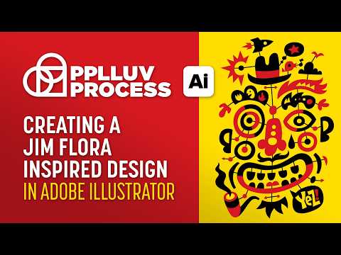 Creating a Jim Flora Inspired Design