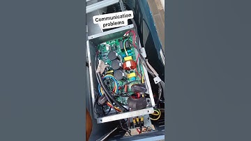 HOW TO CHECK COMMUNICATION PROBLEM IN  INVERTER AC
