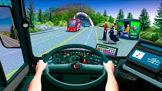 Modern bus driver parking 3D android gameplay screenshot 3