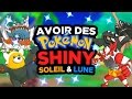 Avoir facilement des pokmon shiny dans soleil lune