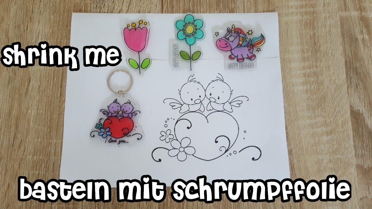 Kleine Geschenke aus Schrumpffolie/DIY Shrink me Gifts