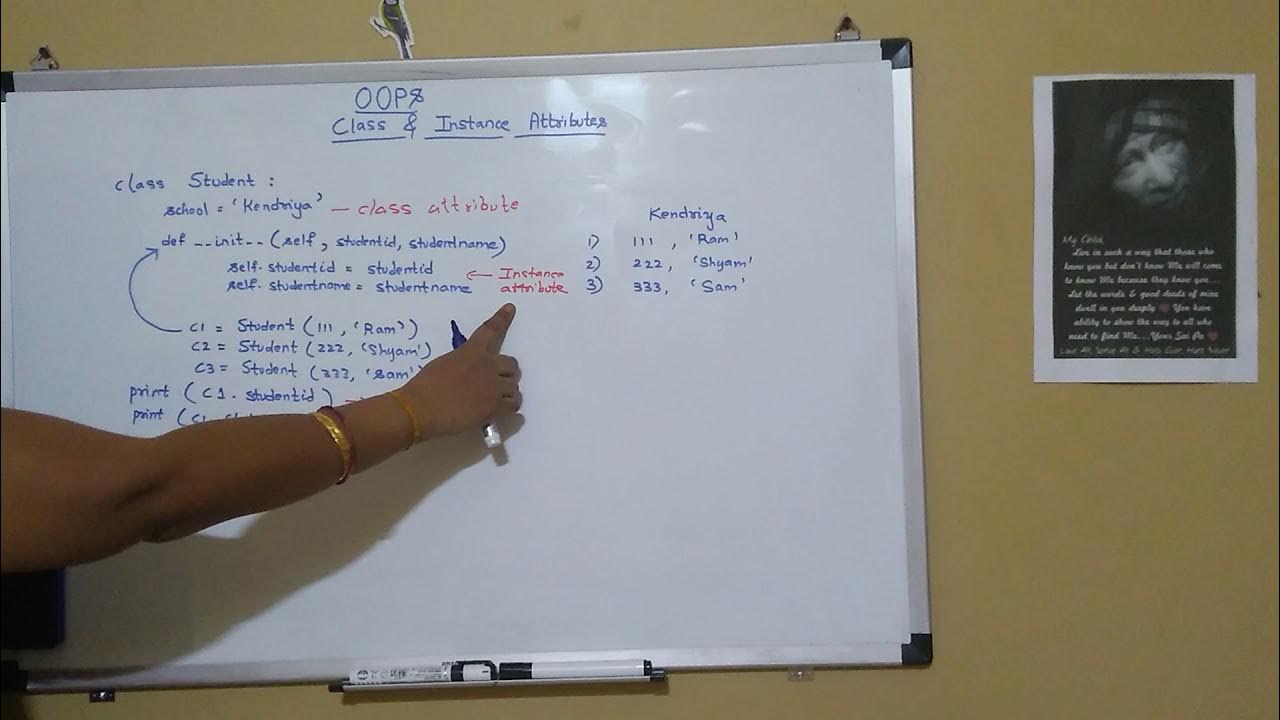 PYTHON OOPS #2 - CLASS ATTRIBUTES & INSTANCE ATTRIBUTES IN PYTHON - YouTube