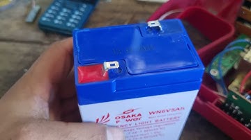 Stronglight emergency light battery replacement part-2 video