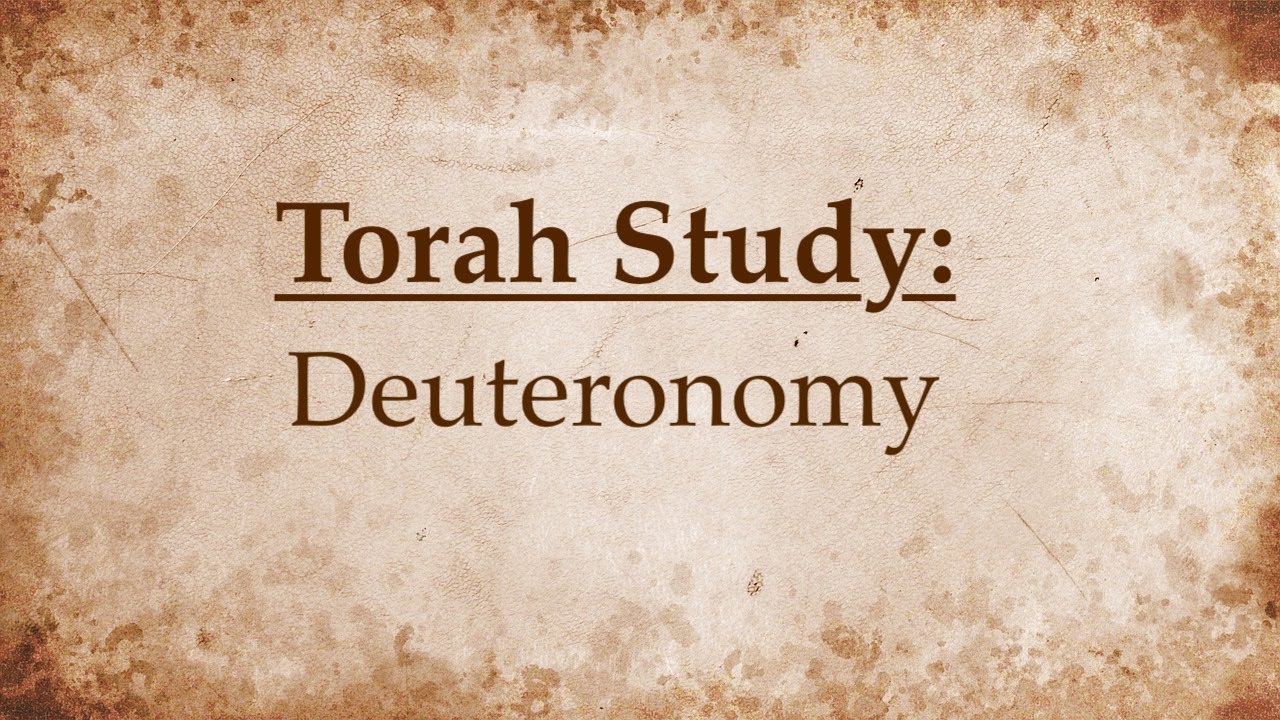 Torah Study - Deuteronomy: Episode 27