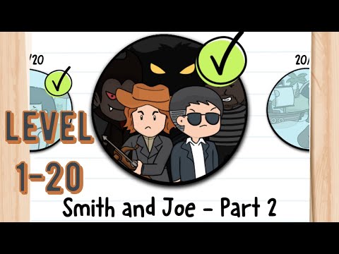 Brain Test 2 Smith and Joe - Part 2 Level 1-20 Tricky Stories