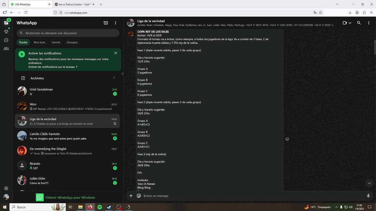 Torneo Bandera Vecinal