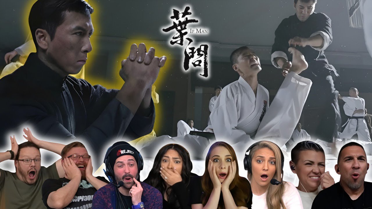 BEST Reaction to ''DONNIE YEN 1 VS 10 JAPANESE'' in Ip Man (2008)