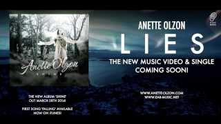 ANETTE OLZON &#39;Lies&#39; Official music video premiere February 14th 2014 - Subscribe now!