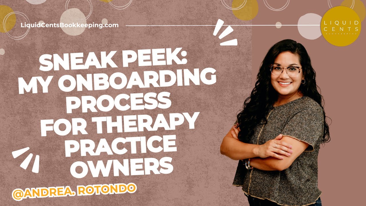 Onboarding Playbook for new bookkeeping clients