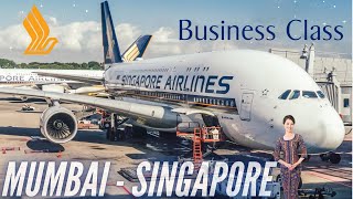 SQ A380 Business Class | Mumbai  Singapore | Singapore Airlines Business Class | A380 |Trip Report