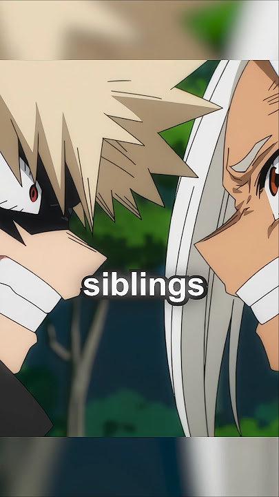 Bakugo and Mirko are just siblings ❤️😭 #mha
