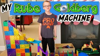 Rube Goldberg Machine School Project Using Cell Phone Call as a Trigger!