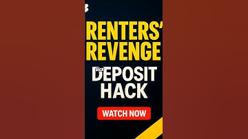 Renters’ Revenge: Get 100% of Your Deposit Back 💰