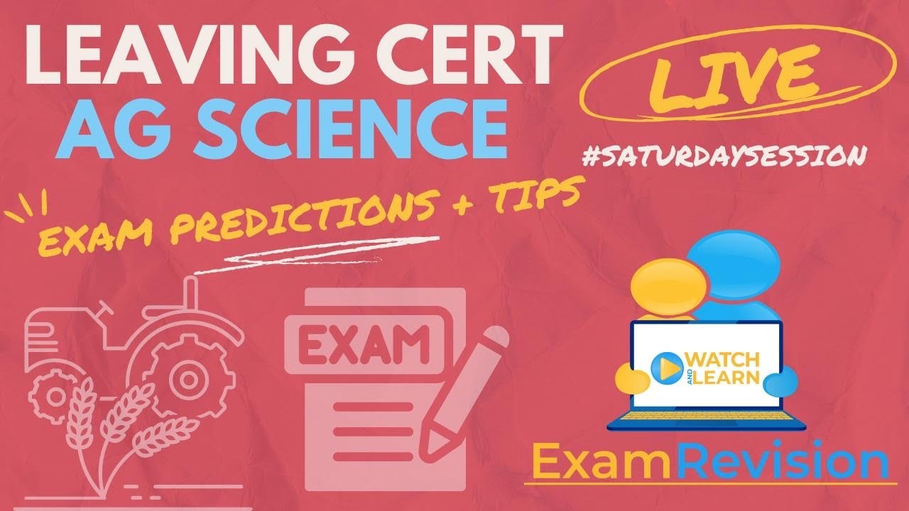 Leaving cert ag science predictions for the 2023 exam youtube