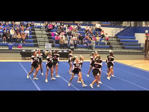 Sonoraville High School Varsity Competition Cheer Team at Model High School Competition 10/7/23