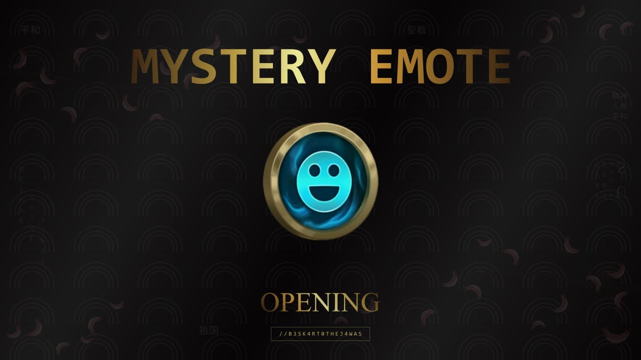 Opening A Hextech Mystery Emote