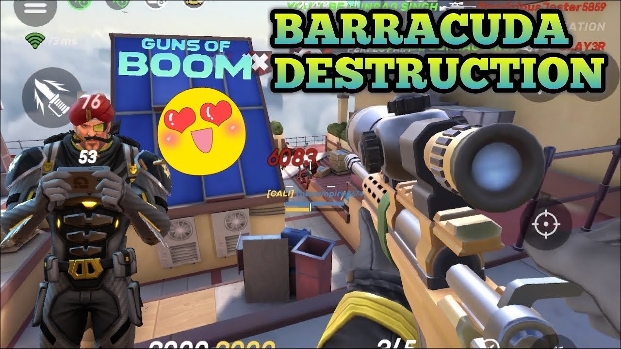 GUNS OF BOOM - BARRACUDA | INSANE  UNSTOPPABLE DESTRUCTION AIM OFF