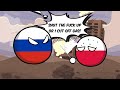 Russia history of victory  countryballs