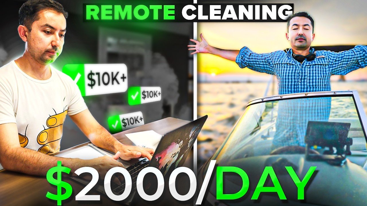 How To Start A Remote Cleaning Business for BEGINNERS in 2025 - YouTube