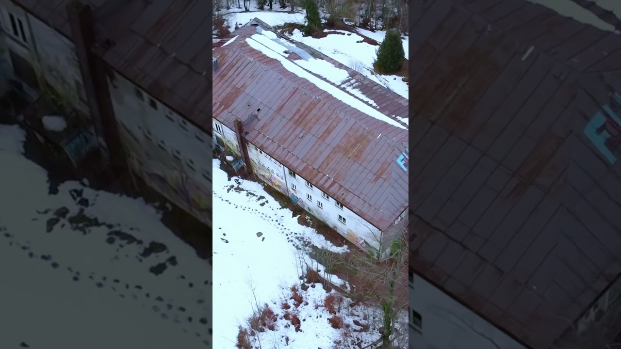 VERLASSENES HOTEL IN BAYERN GEFUNDEN // kurze Drohnenaufnahme👑