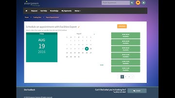 Evergreen Self-Service Portal and Catalog v3 Expert Appointment