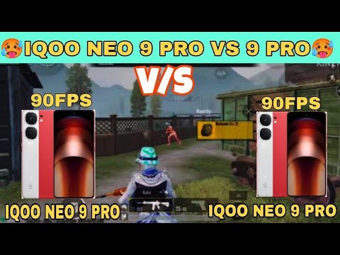 😍IQOO NEO 9 PRO vs IQOO NEO 9 PRO😍 || 90 FPS🔥 ||BGMI 1V1 TDM GAMEPLAY 🥰 ...
