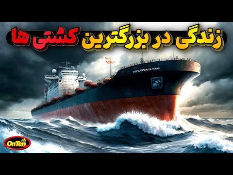 طعم زندگی و کار در بزرگترین سوپر تانکرهای دنیا