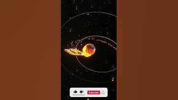 How Was the Moon Created 🌑 #spacesim #space #science #universesandbox @SpaceSheb