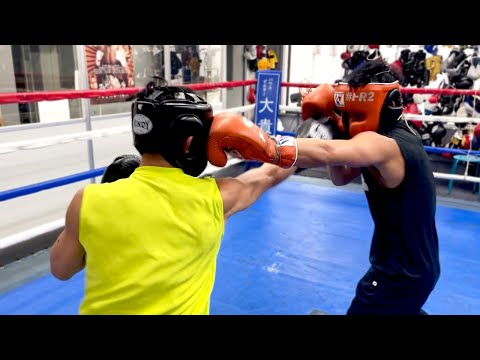 ムエタイ王者とガチスパー【吉成名高&石井一成/なりなりチャンネルコラボ】