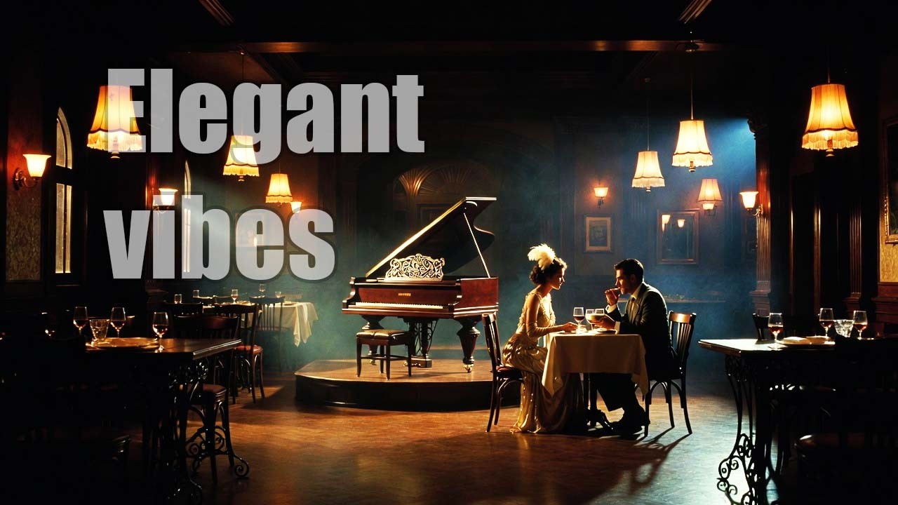 1940s Vintage Jazz Café – Relaxing Old School Jazz for Study, Focus & Cozy Evenings