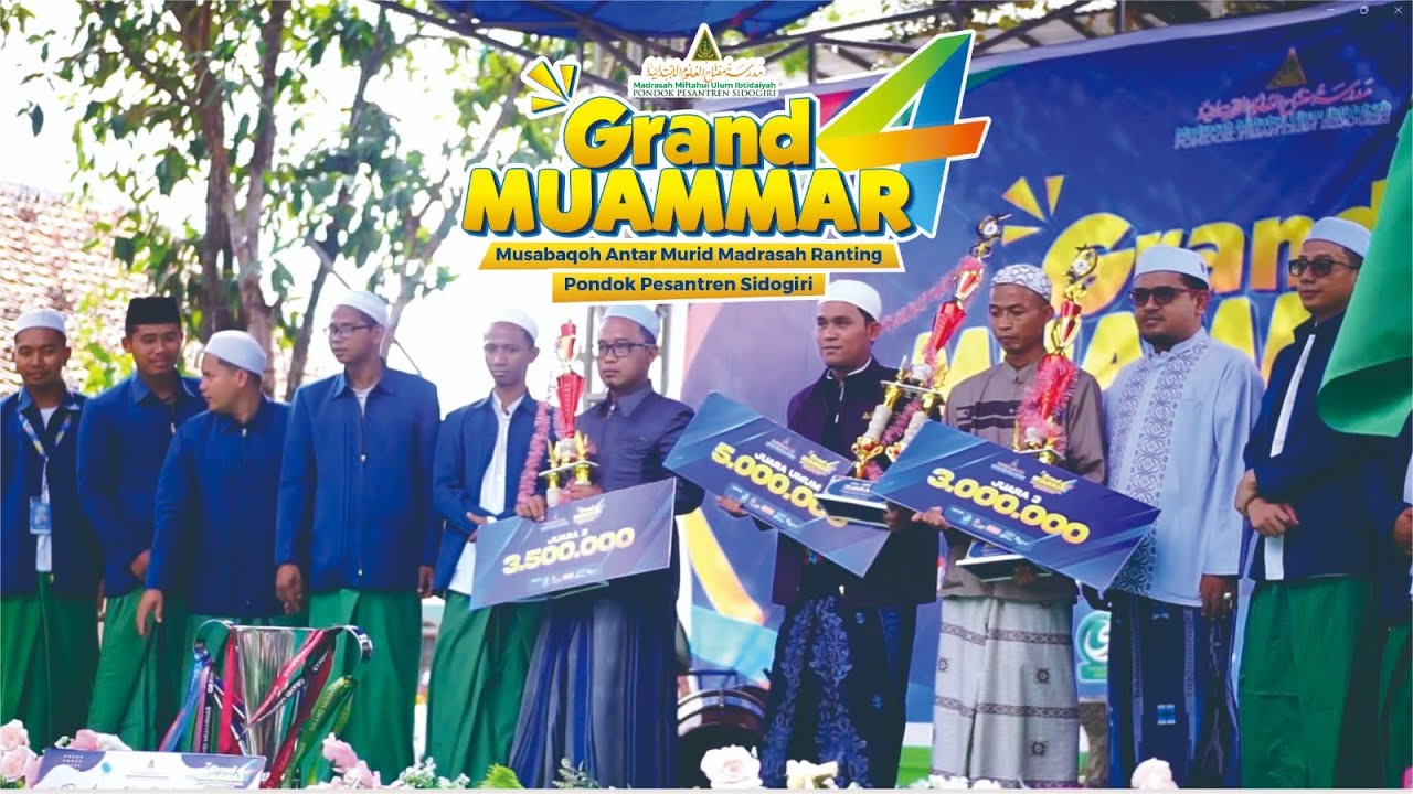 Cuplikan Menarik Grand Muammar 4 MMU Ibtidaiyah Pondok Pesantren Sidogiri