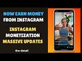 Instagram Monetization Huge Updates | IGTV Ads + Instagram Live Badges | the detail