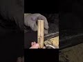 part 1 DIY chatting knife Made of circular saw Blade #making #forging #working #damasscus #knife