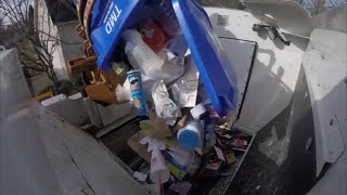 Labrie Alley Hand Garbage Truck! *Hopper Shot* Part 1