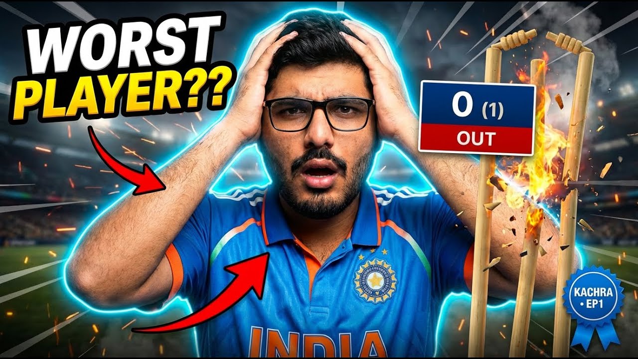 The WORST Player in Cricket 26… Can He Become a Legend?