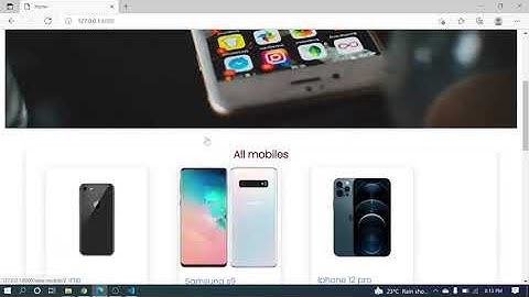 E commerce Website Build | Django Framework | Python