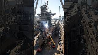 Hyper Realistic Construction of the World’s Biggest Fully Loaded Monster Cargo Ship