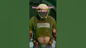 Thought he said KFC not BFG (DOOM:Eternal) #gaming #shorts