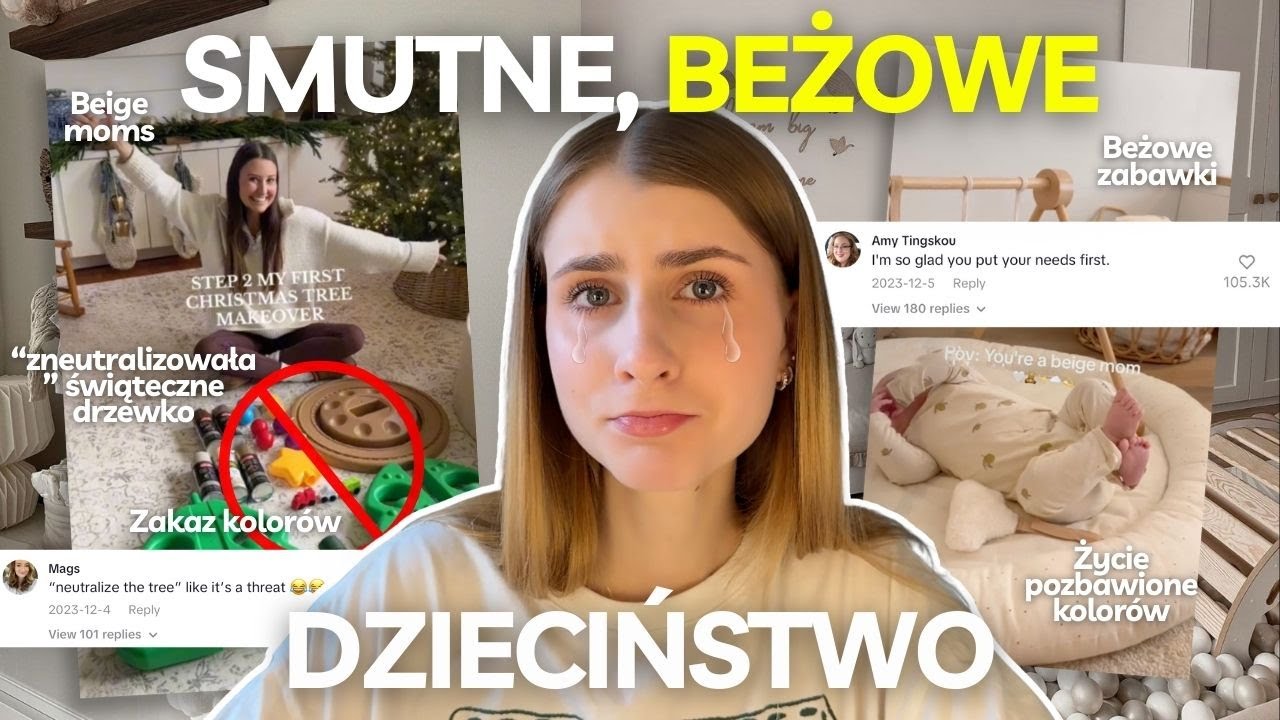 Beżowe Mamy i ich Smutne Beżowe Dzieci | Czy dziecku w ogóle potrzebne są kolory?