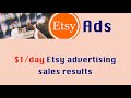 How to start an Etsy shop? Etsy ads real results for $1/day on three merchandise items