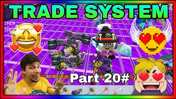 😱How To Get Rich 🤑 Trade System 😍 || Blockman Go Skyblock SkyKING Part 20#